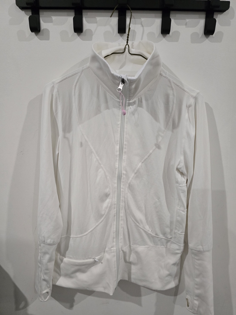 Lululemon Globe Trot Jacket Reversible White Size 6 Or 8